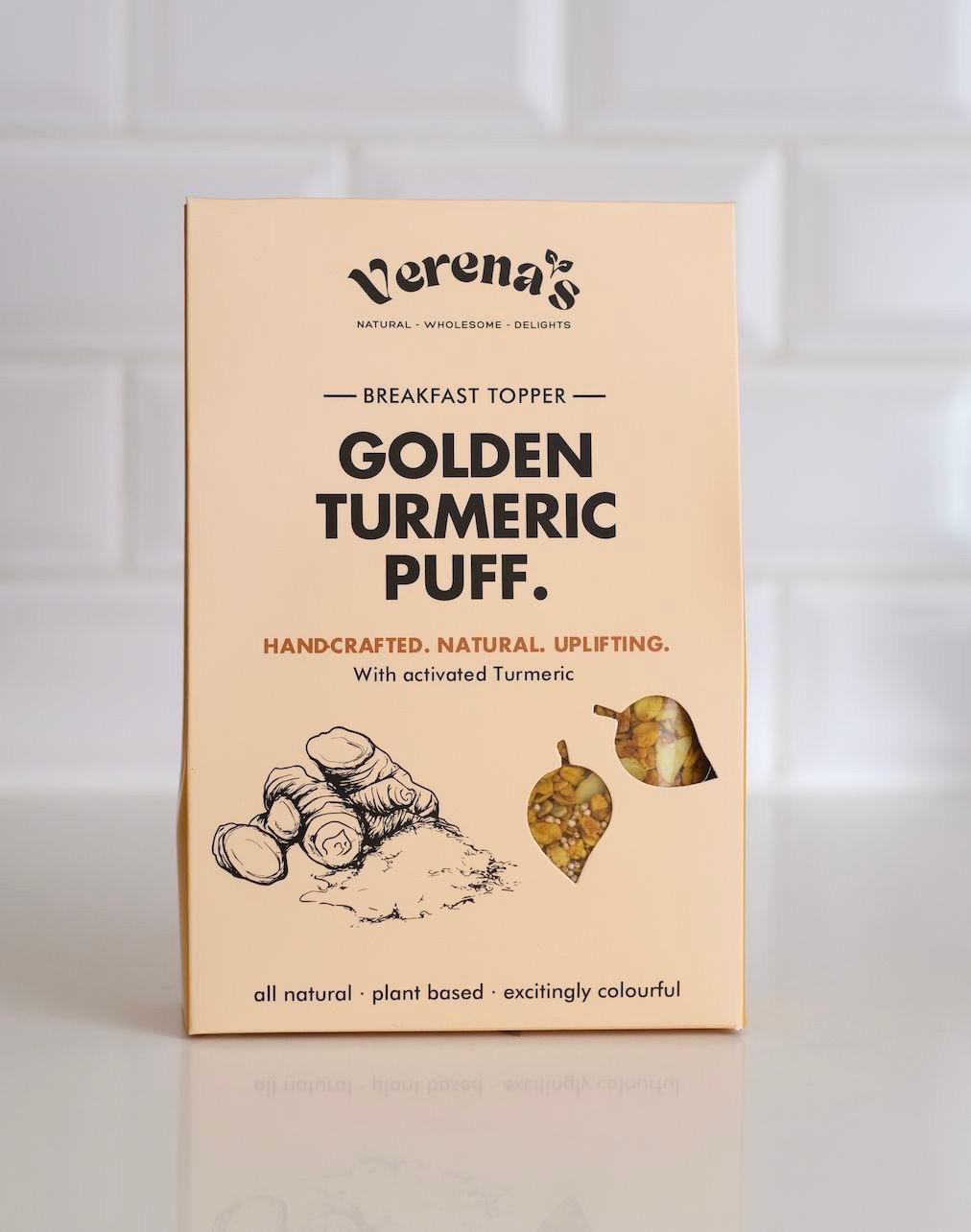 GOLDEN TURMERIC PUFF - BREAKFAST TOPPER